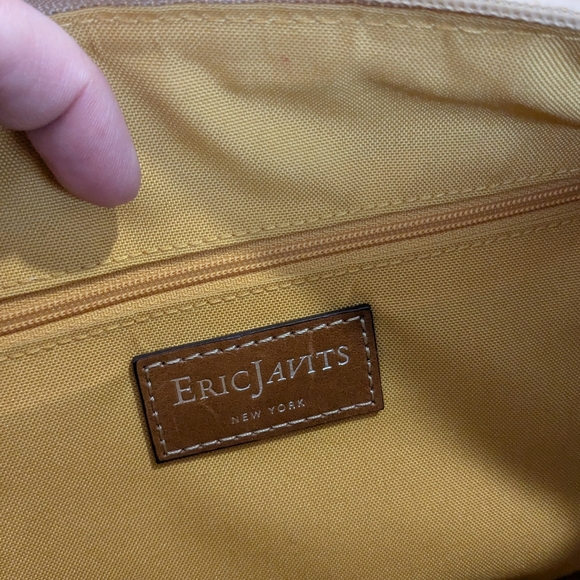 Eric Javitz Raffia Crossbody Bag - Picture 8 of 9